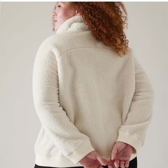 Athleta Tugga Sherpa Jacket 1x - Picture 10 of 16